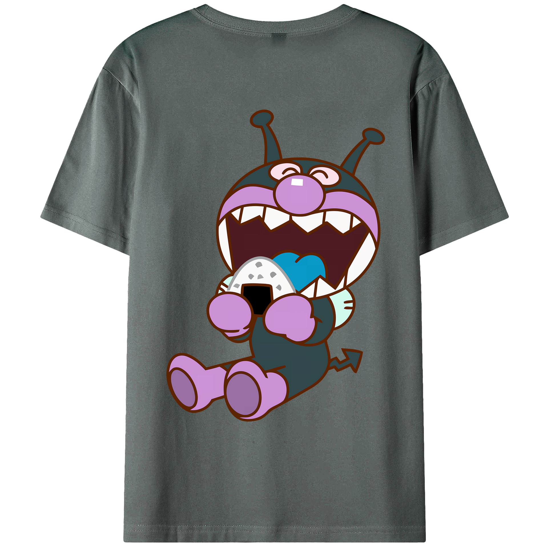 （画像用） アンパンマン Anpanman 綿100％ メンズ半袖Tシャツ（バックプリント） 通気性